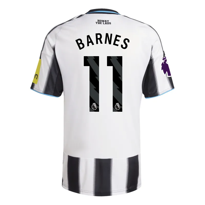 Newcastle United Home Soccer Jersey 25-26 BARNES #11