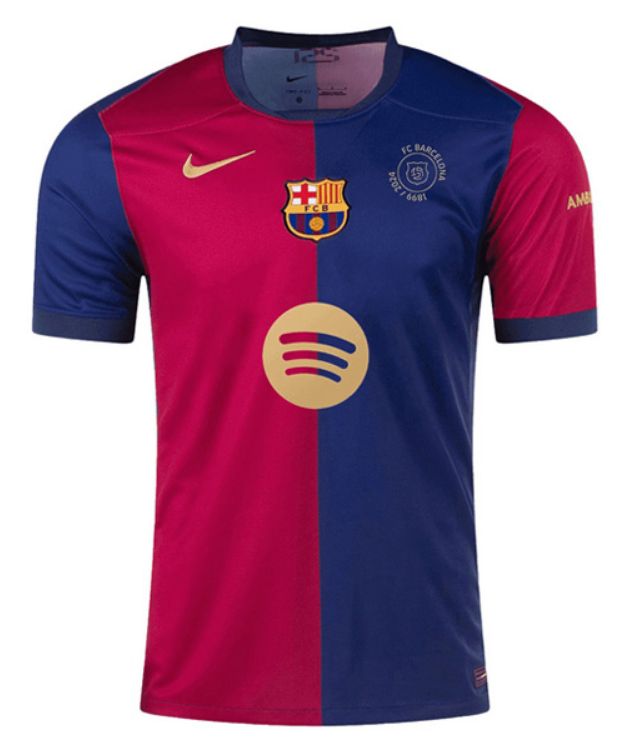 Barcelona 125th Anniversary Home Jersey 2025
