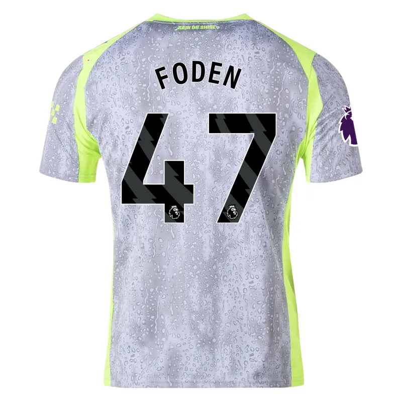 Manchester City Third Soccer Jersey 25-26 Foden #47
