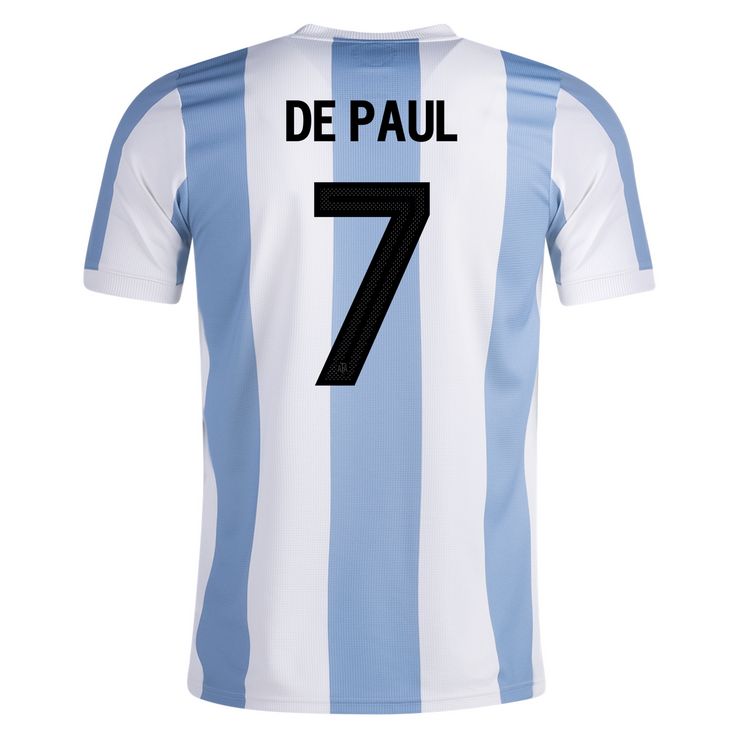 Rodrigo De Paul Argentina 50th Anniversary Jersey 2024