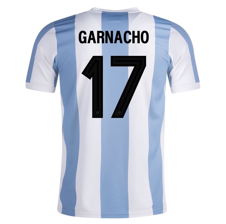Alejandro Garnacho Argentina 50th Anniversary Jersey 2024