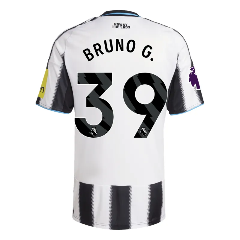 Newcastle United Home Soccer Jersey 25-26 BRUNO G. #39