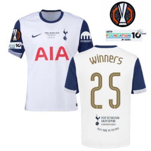 Tottenham Hotspur F.C. Europa League Winners #25 With Badges