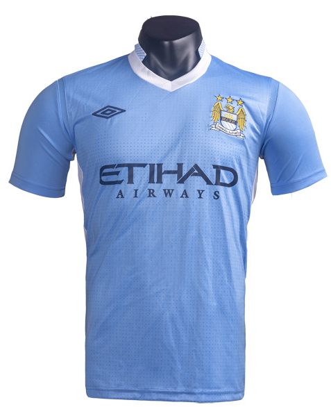 Manchester City Home Retro Jersey 2011-12