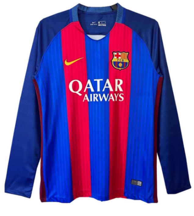 Barcelona Home Long Sleeve Jersey 2016-17
