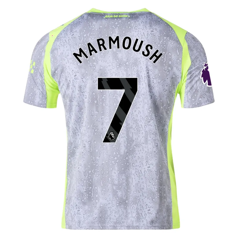 Manchester City Third Soccer Jersey 25-26 Marmoush #7