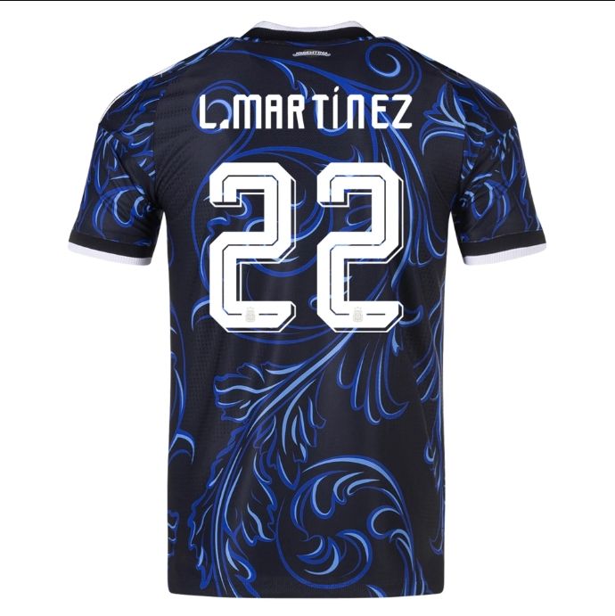 Argentina 2026 World Cup Away Soccer Jersey Lautaro Martinez