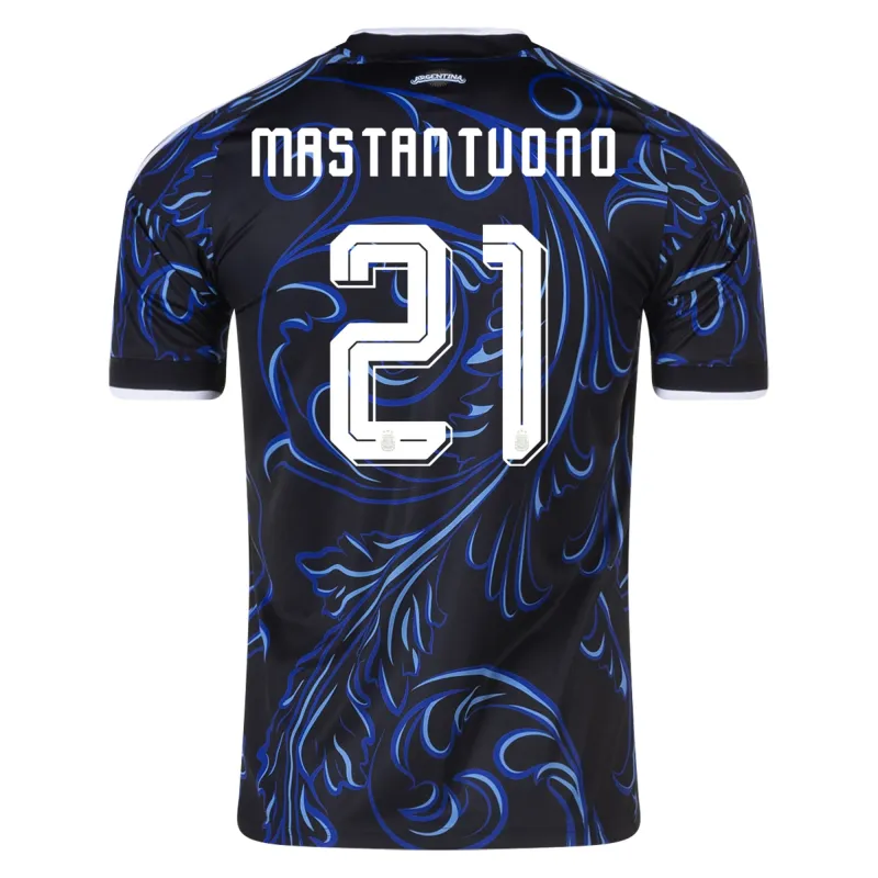 Argentina 2026 World Cup Away Soccer Jersey Franco Mastantuono