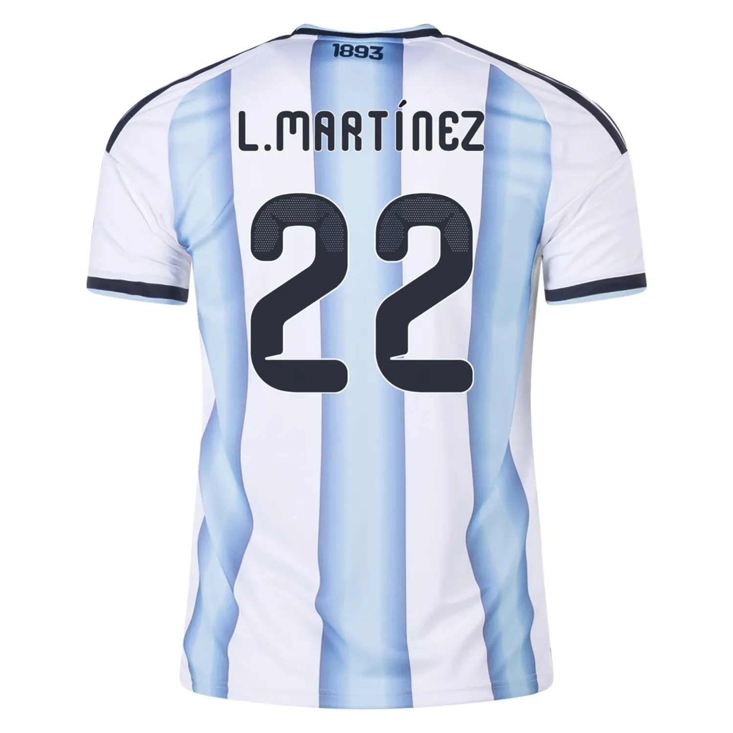 Argentina 2026 World Cup Home Soccer Jersey Lautaro Martinez #22