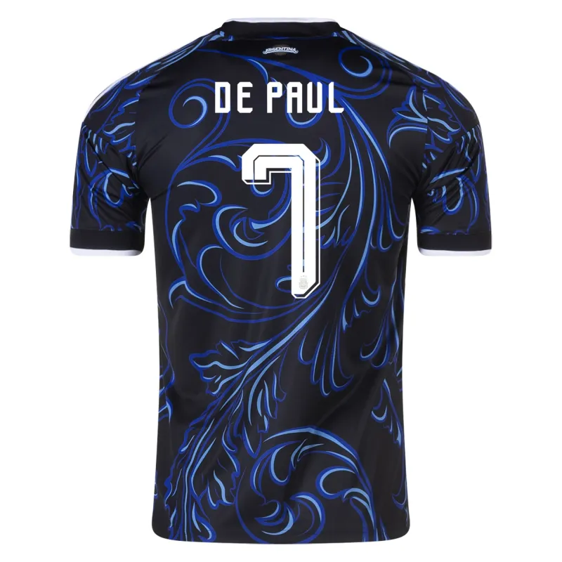 Argentina 2026 World Cup Away Soccer Jersey Rodrigo De Paul