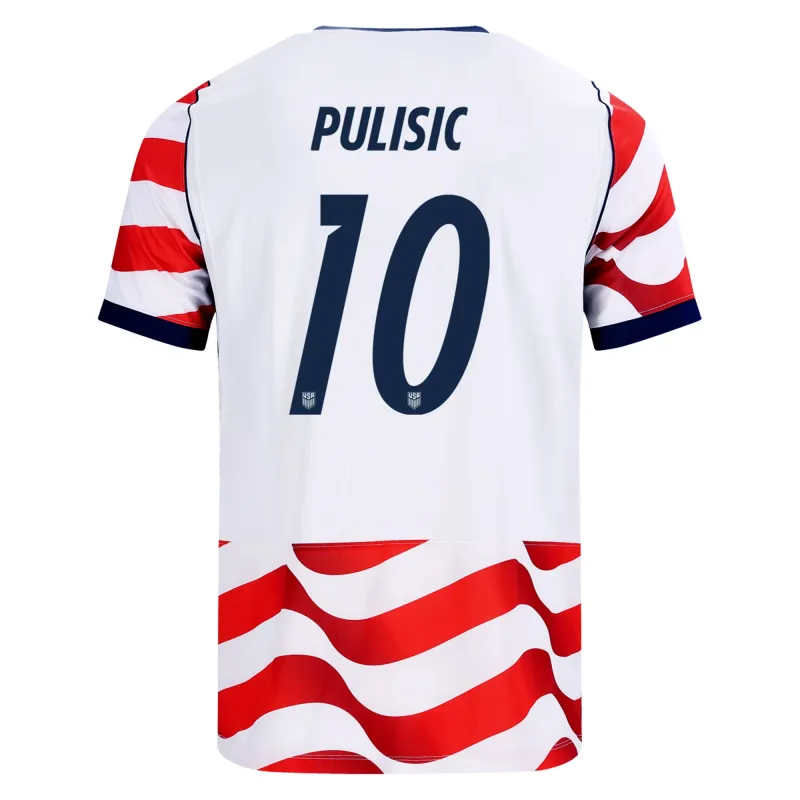 USMNT World Cup 2026 Home Soccer Jersey Pulisic #10