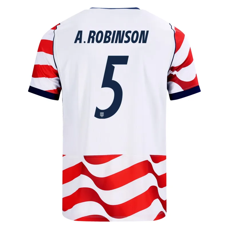 USMNT World Cup 2026 Home Soccer Jersey A. Robinson #5