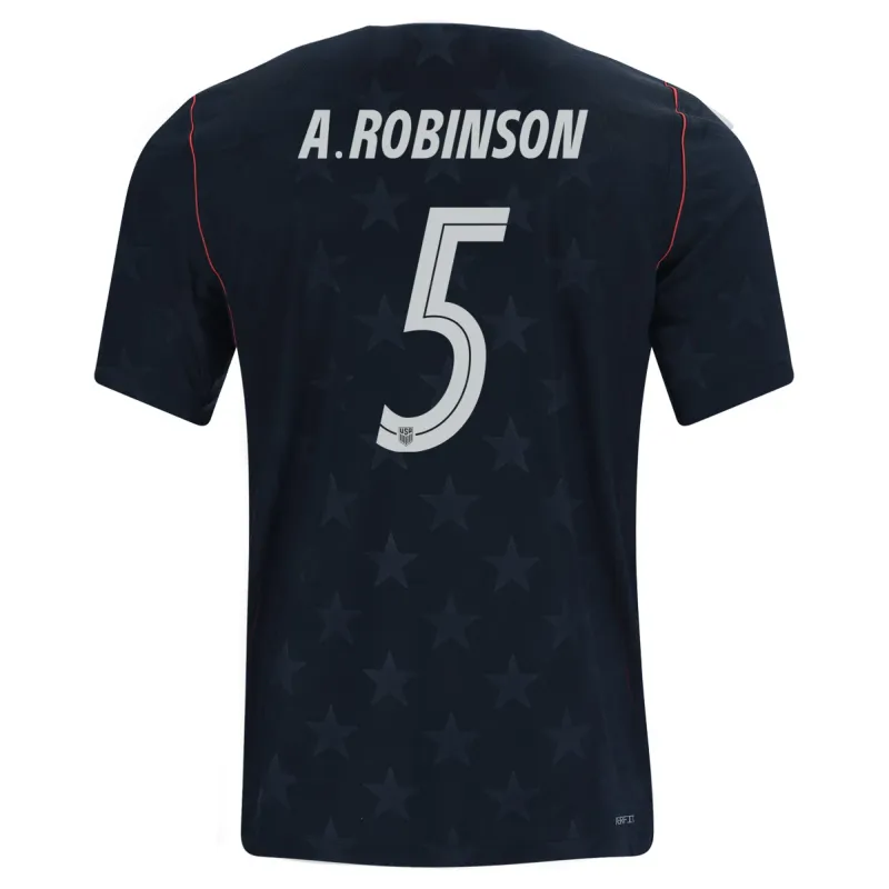 USMNT World Cup 2026 Away Soccer Jersey A. Robinson #5
