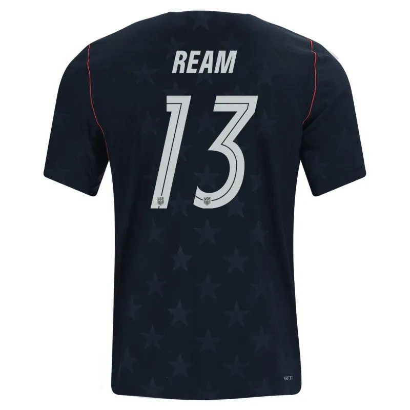 USMNT World Cup 2026 Away Soccer Jersey Ream #13