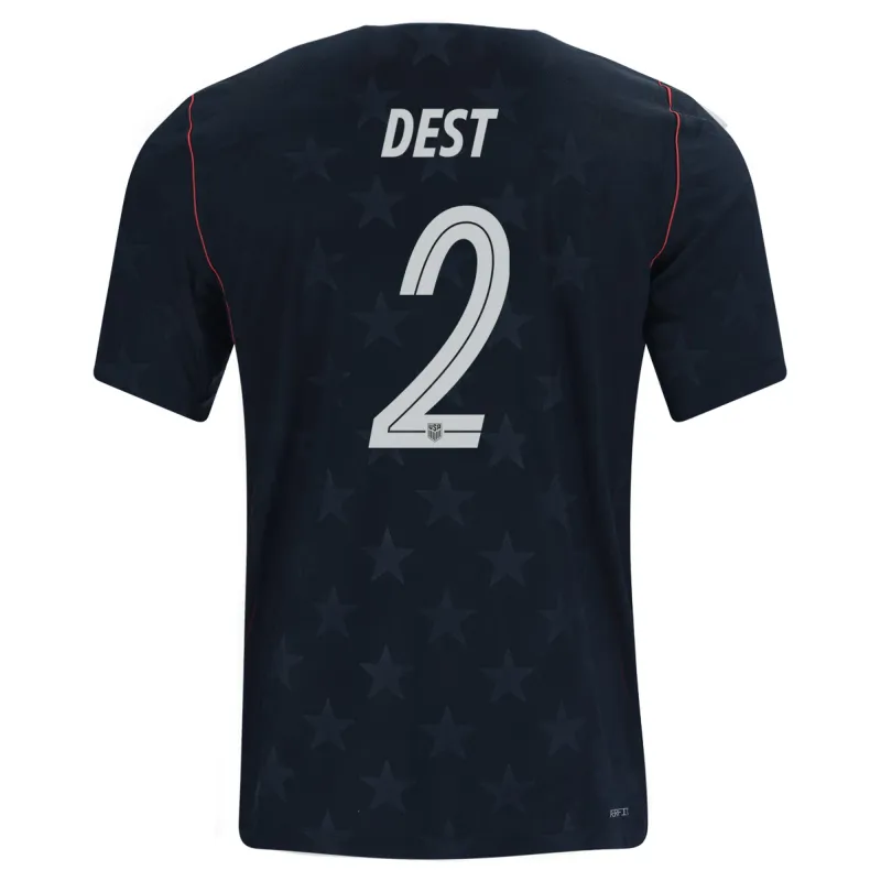 USMNT World Cup 2026 Away Soccer Jersey Dest #2