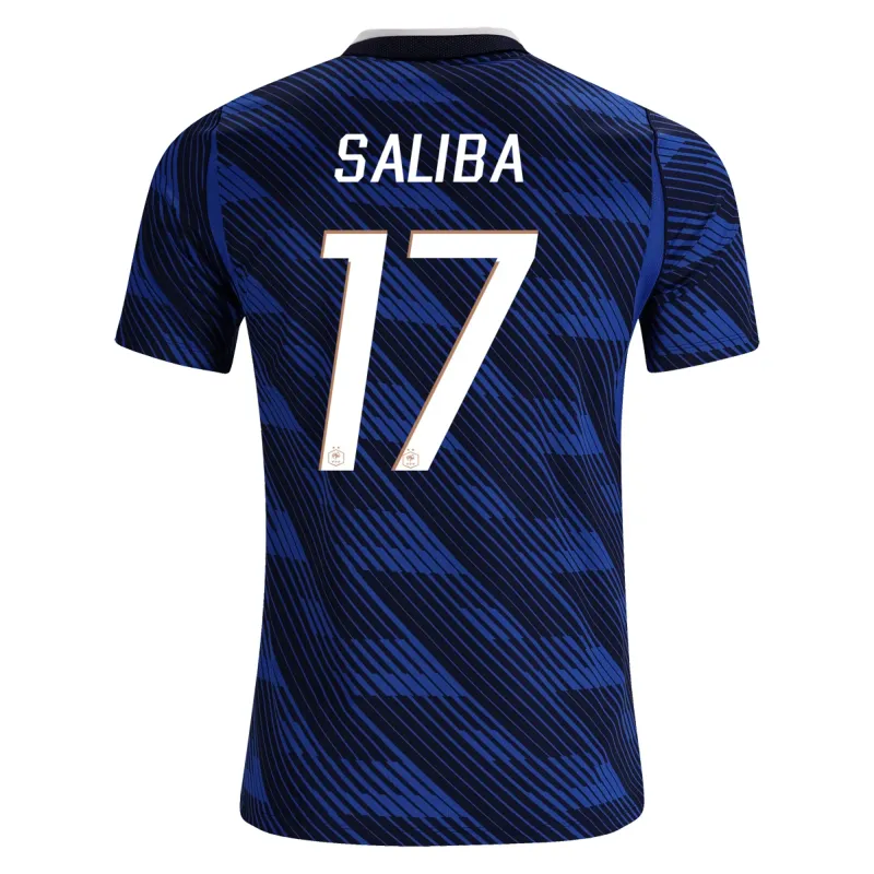 France 2026 World Cup Home Soccer Jersey Saliba #17