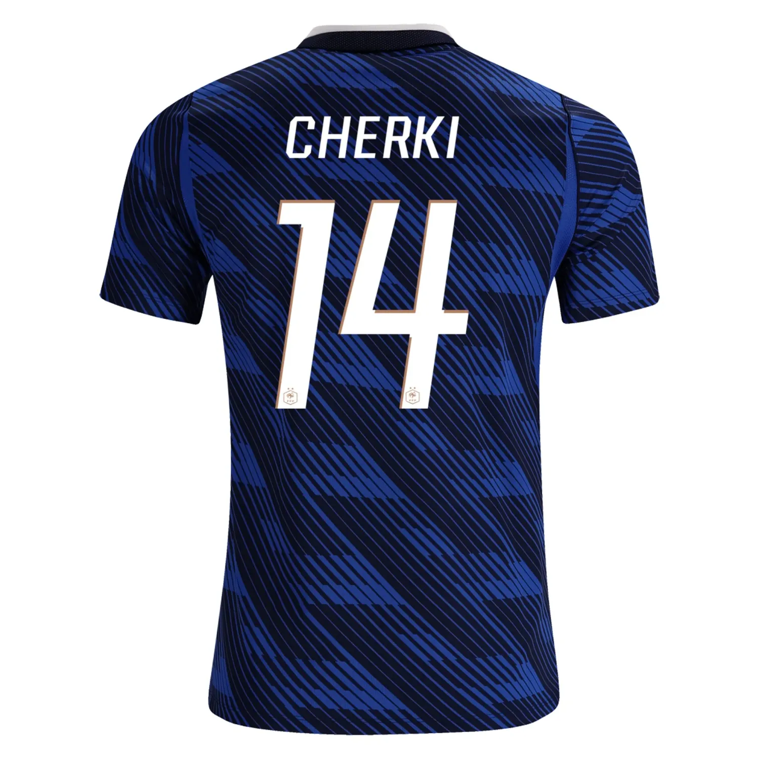 France 2026 World Cup Home Soccer Jersey Cherki #14
