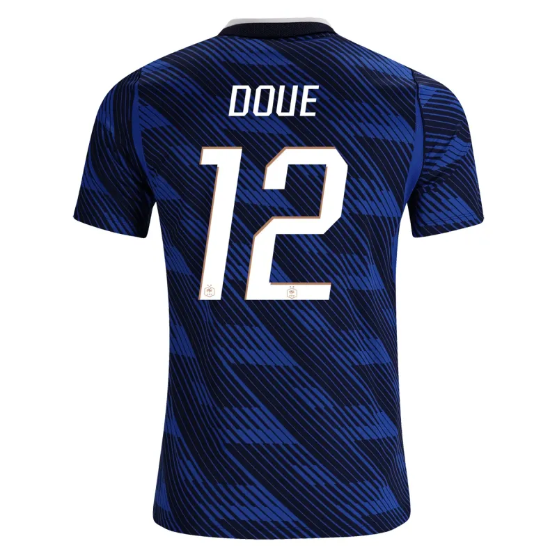 France 2026 World Cup Home Soccer Jersey Doue #12