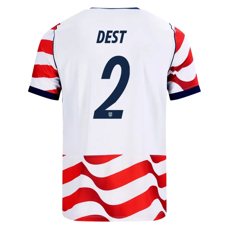 USMNT World Cup 2026 Home Soccer Jersey Dest #2