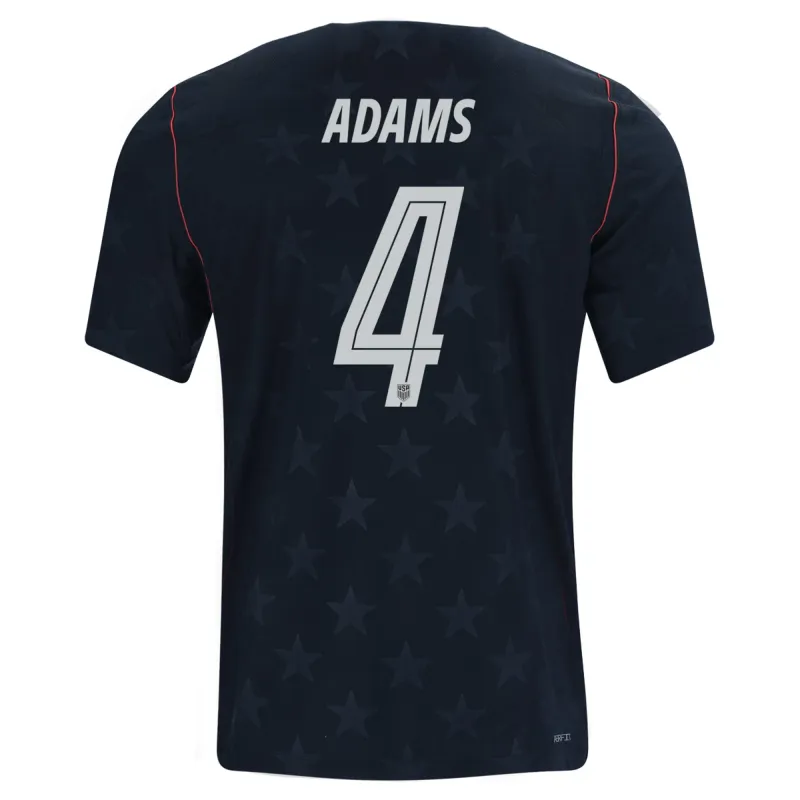 USMNT World Cup 2026 Away Soccer Jersey Adams #4