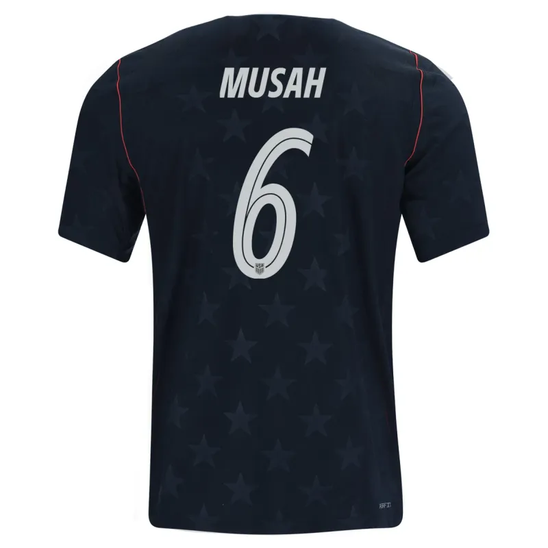 USMNT World Cup 2026 Away Soccer Jersey Musah #6