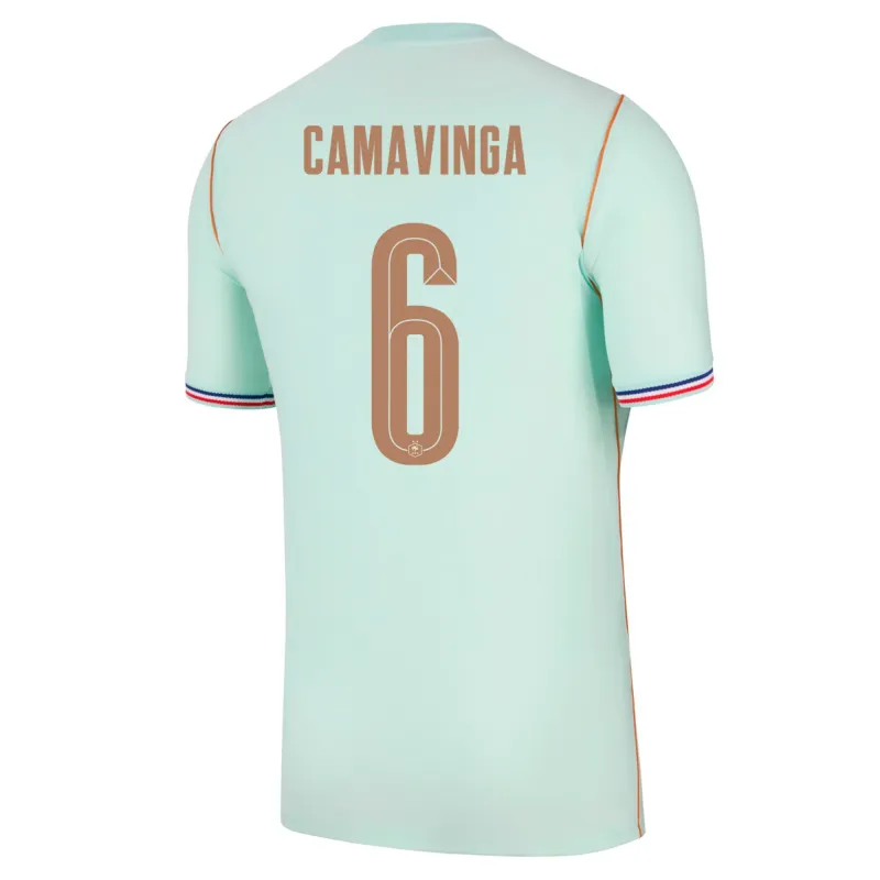 France 2026 World Cup Away Soccer Jersey Camavinga #6