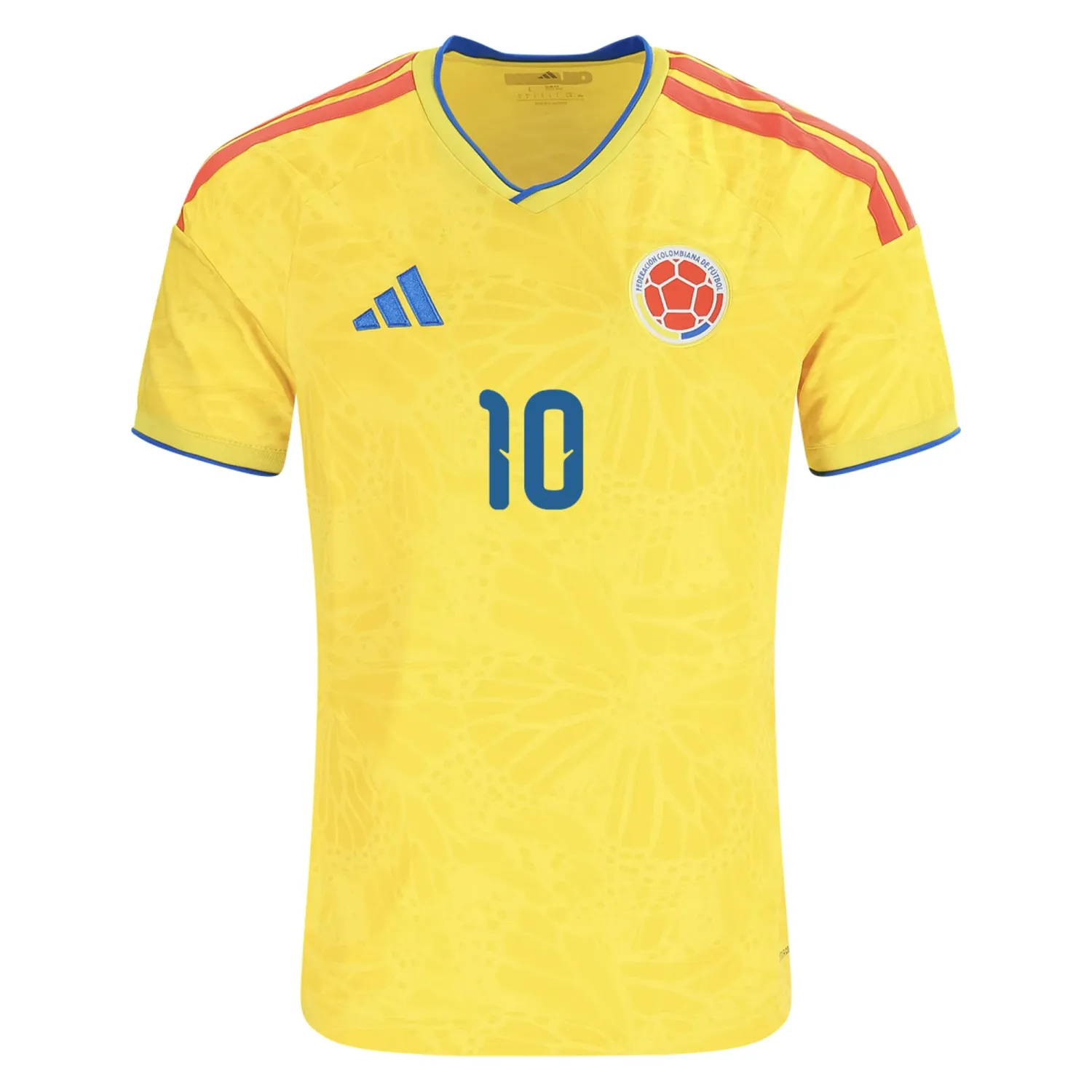 Colombia 2026 World Cup Home Soccer Jersey Valderrama #10