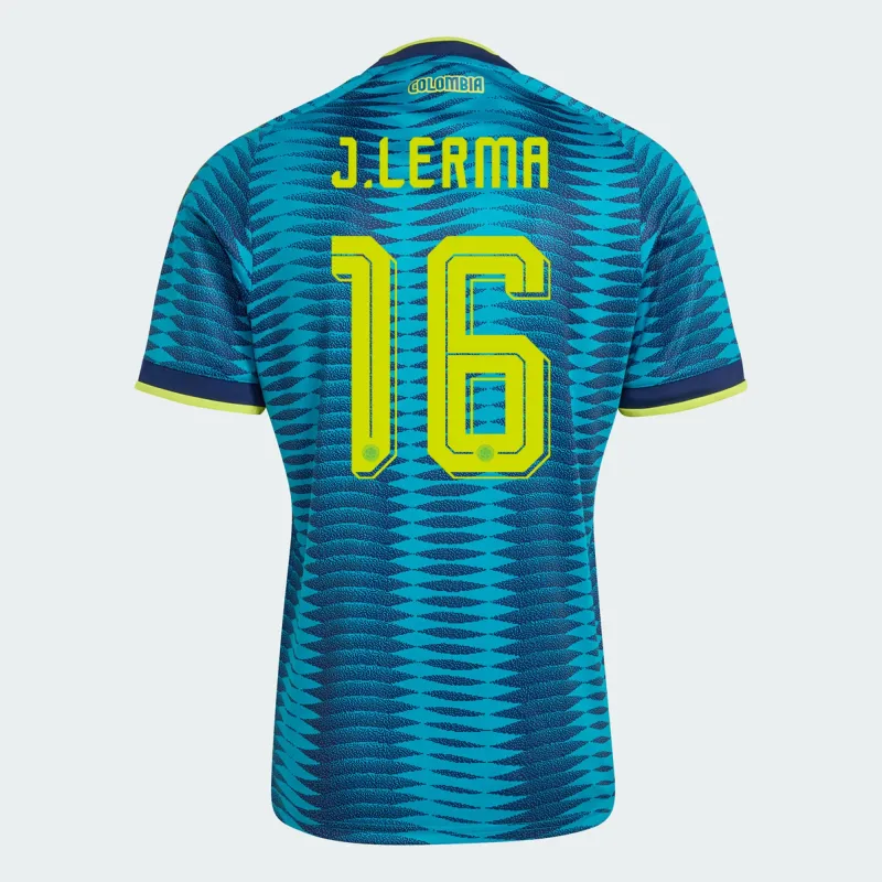 Colombia 2026 World Cup Away Soccer Jersey J. Lerma #16