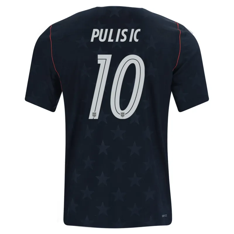 USMNT World Cup 2026 Away Soccer Jersey Pulisic #10