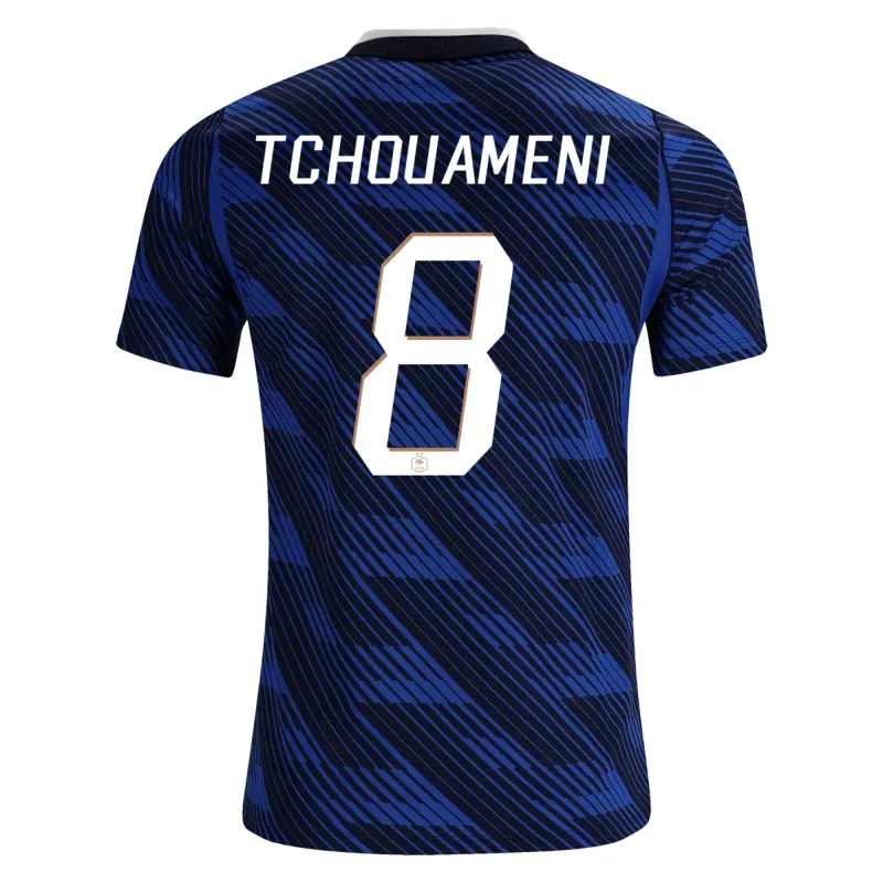 France 2026 World Cup Home Soccer Jersey Tchouameni #8