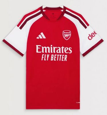 Arsenal Home Soccer Jersey 26/27 Premier League Champions