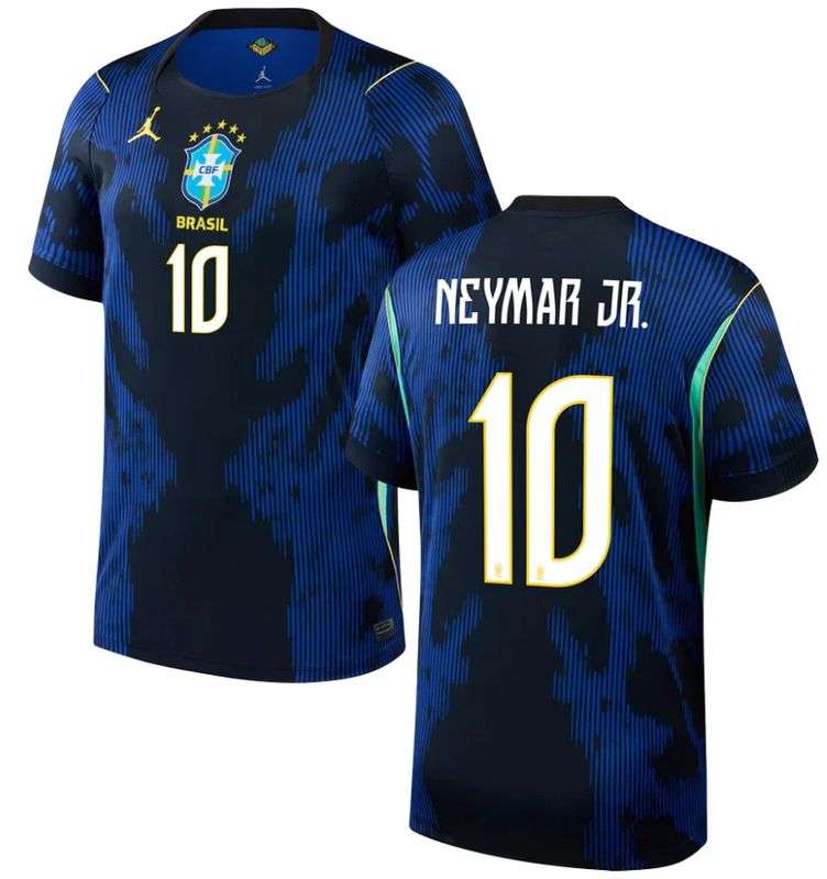 Brazil World Cup Home Soccer Jersey 2026 Neymar Jr. #10
