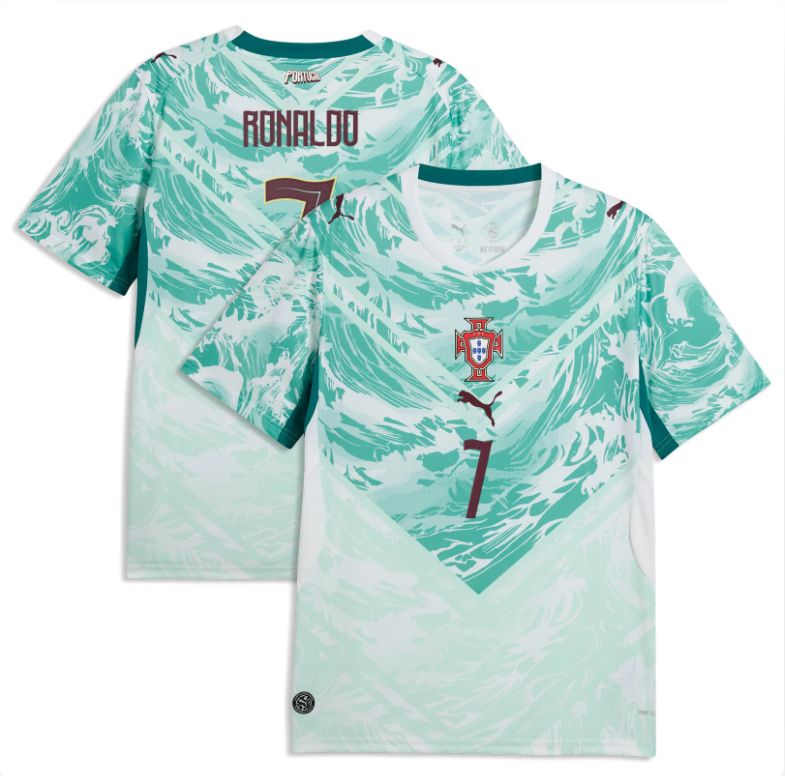 Ronaldo #7 Portugal Away World Cup Soccer Jersey 2026