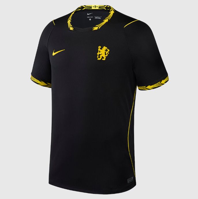 Chelsea Away Black Soccer Jersey 26-27