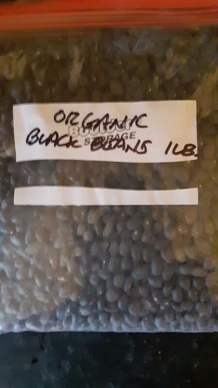 Genesee Valley Bean organic black beans, 1 lb