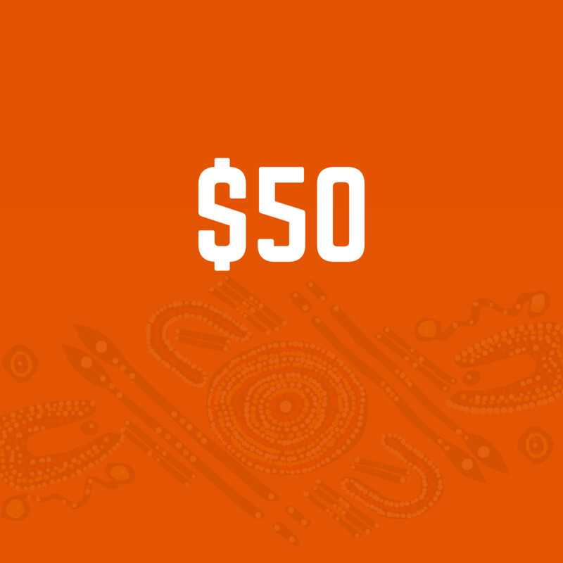 $50 donation
