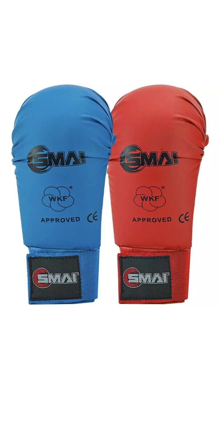 WKF Red / Blue Hand Mitts