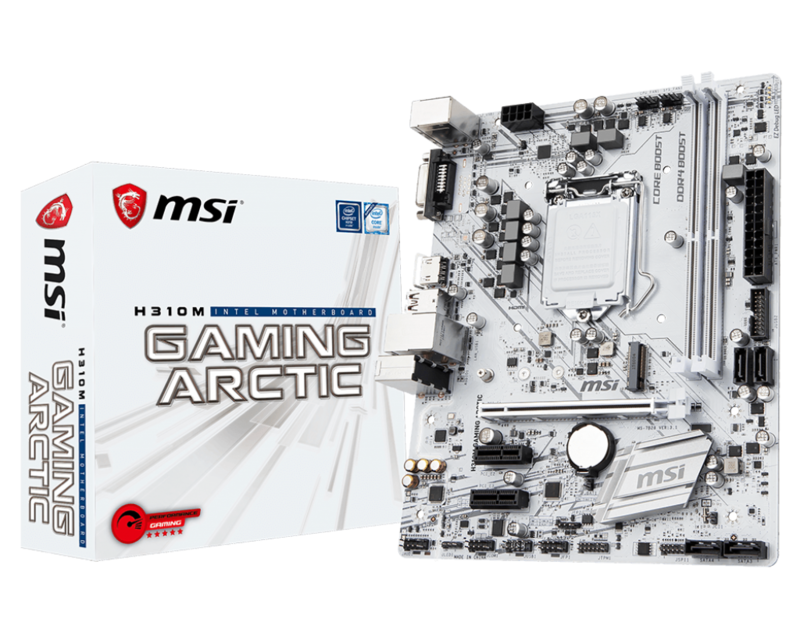 MSI H310M GAMING ARCTIC LGA