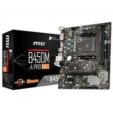 MSI B450M-A PRO MAX AM4 Micro-ATX