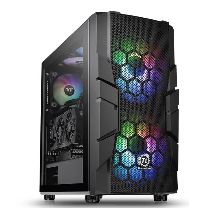 Thermaltake Commander C33 (CA-1N4-00M1WN-00) TG ARGB/Black/Win/SPCC/Tempered Glass1