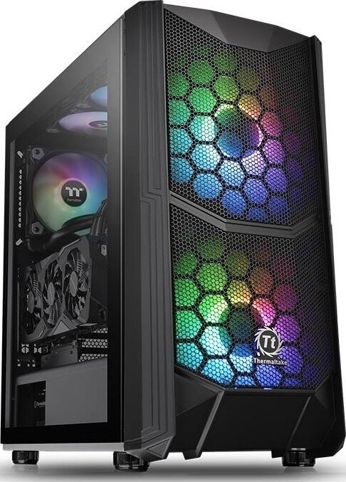 Thermaltake Commander C35 (CA-1N5-00M1WN-00) TG ARGB/Black/Win/SPCC/Tempered Glass1