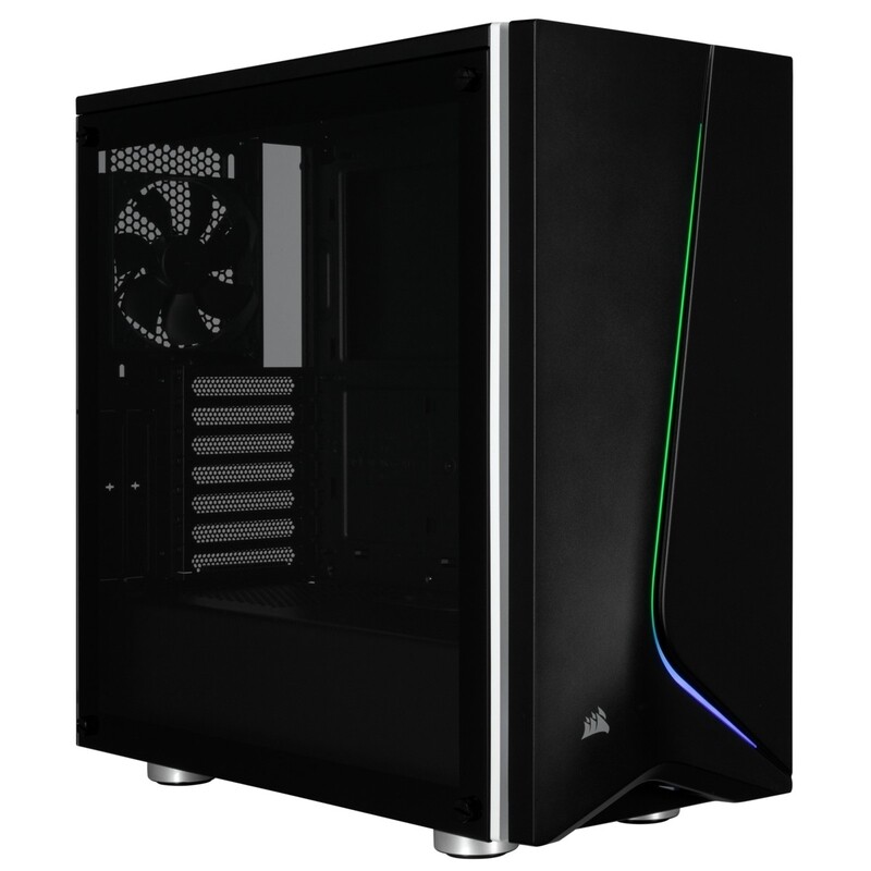 Corsair Carbide SPEC-06 TG RGB Black (CC-9011146-WW) Tempered Glass USB 3.1 Mid Tower ATX Case
