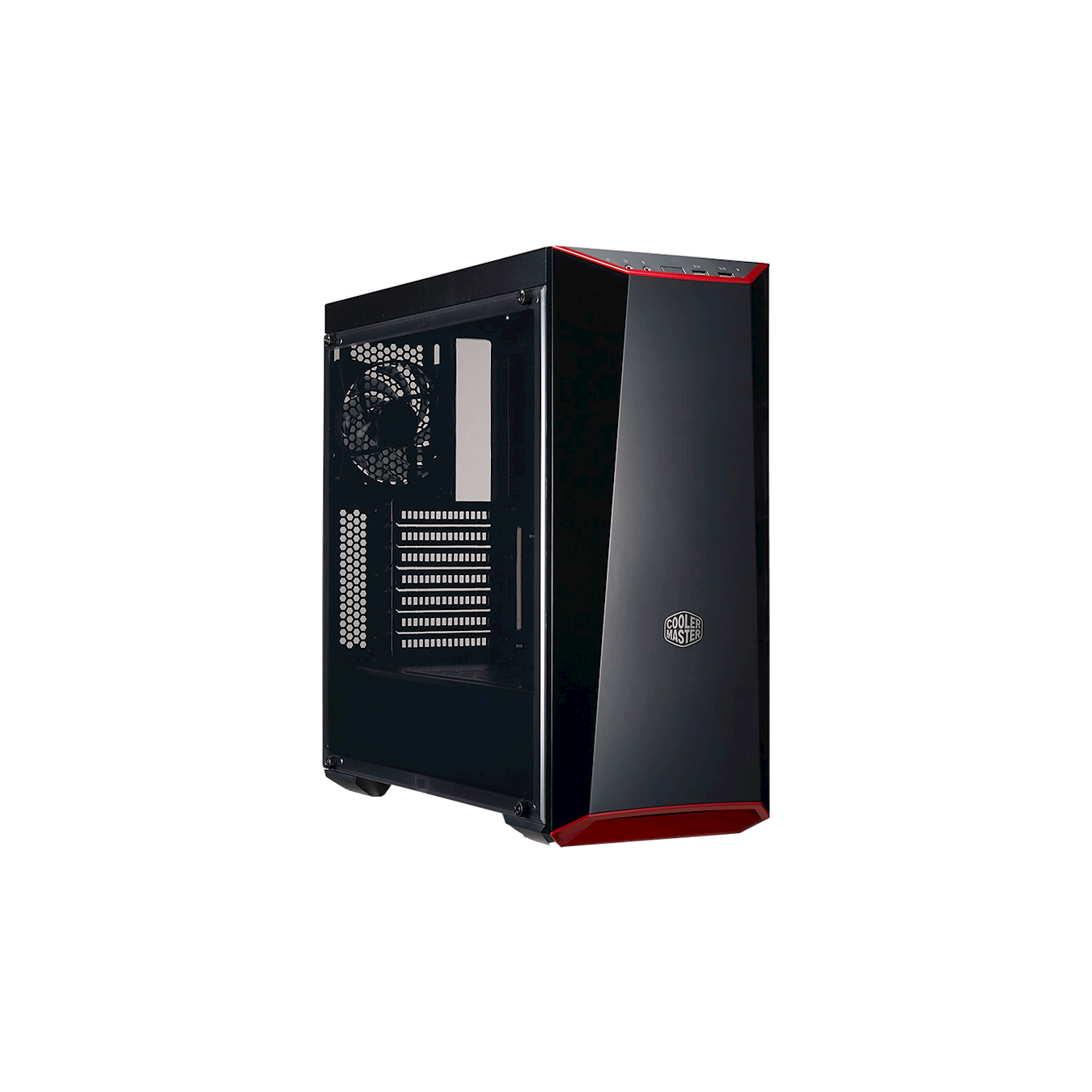 Coolermaster MASTERBOX 5t (MCX-B5S3T-RWNN) Tempered Glass Window Mid Tower Case without PSU