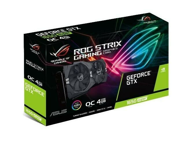 ASUS ROG Strix GeForce GTX 1650 SUPER OC Edition, 4GB