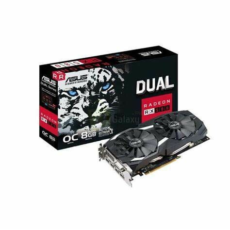ASUS Dual Radeon RX 580 OC Edition, 8GB