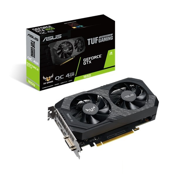ASUS TUF GeForce GTX 1650 OC, 4GB