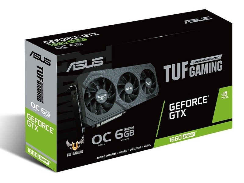ASUS TUF Gaming X3 GeForce GTX 1660 SUPER OC Edition, 6GB