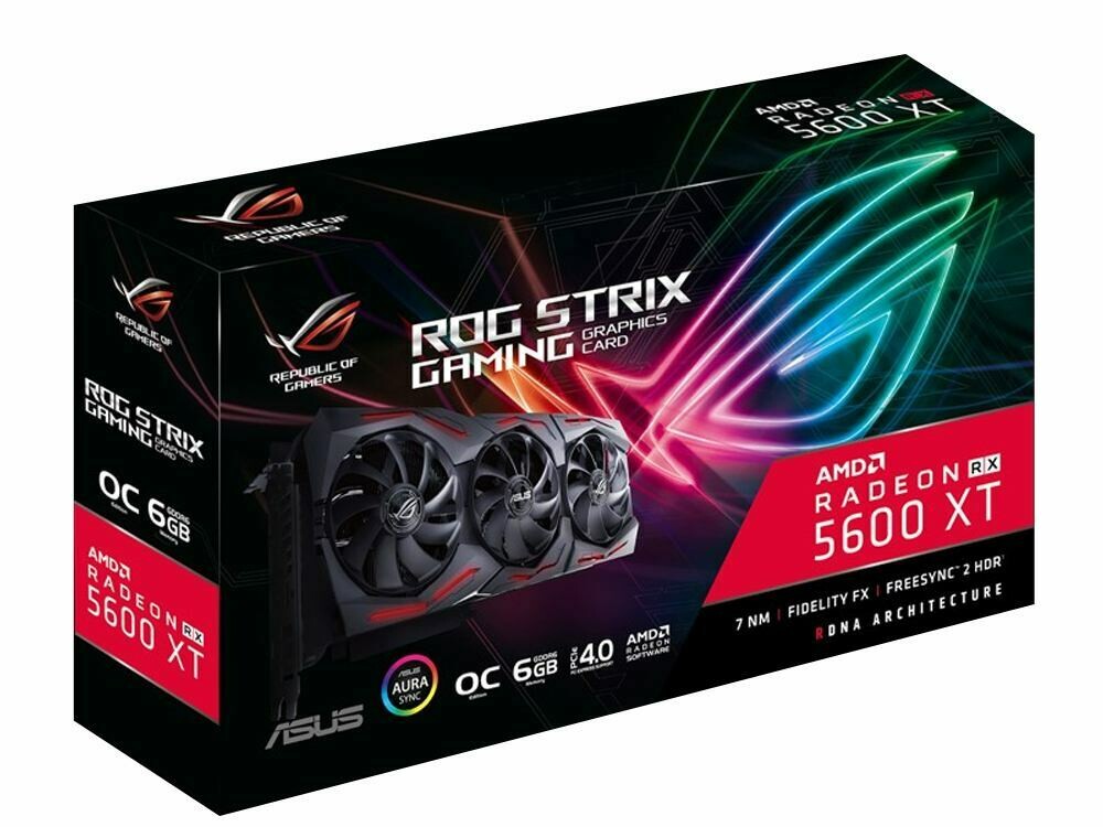 ASUS ROG Strix Radeon RX 5600 XT OC Edition, 6GB