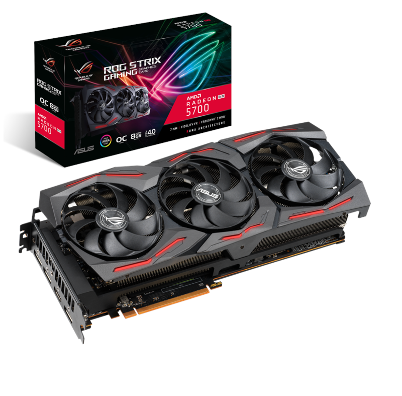 ASUS ROG Strix Radeon RX 5700 OC Edition, 8GB