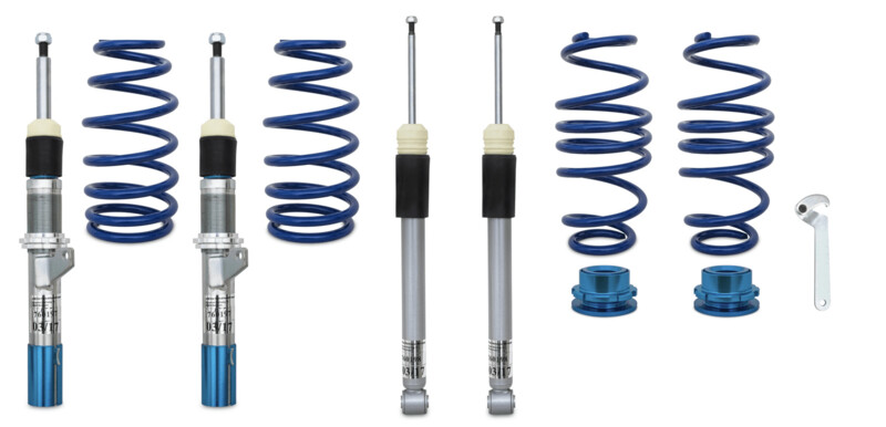 BlueLine schroefset geschikt voor A3 (8V) Sportback en Sedan 1.6 TDI, 2.0TDI vanaf modeljaar 2012 - alleen geschikt voor voertuigen met starre-achteras BlueLine schroefset geschikt voor A3 (8V) Sportback en Sedan 1.6 TDI, 2.0TDI vanaf modeljaar 2012 - alleen geschikt voor voertuigen met starre-achteras